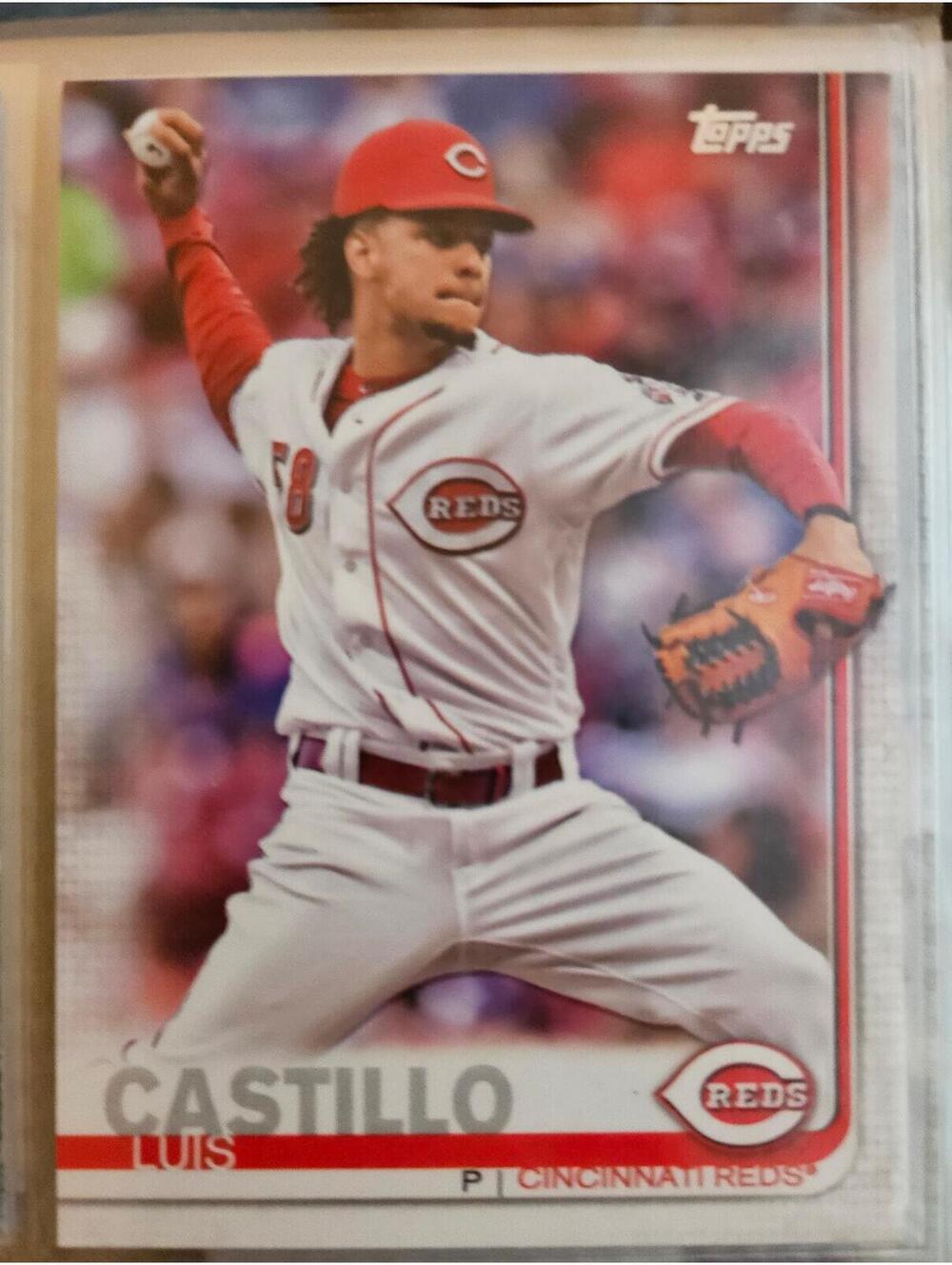 2019 Topps Baseball #156 - Luis Castillo - Reds